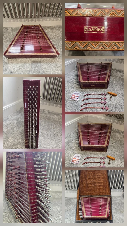 R.K. Mohan Santoor – Indian Classical Instrument - Image 1 of 4