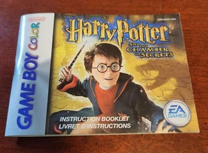 Folleto de instrucciones Gameboy - Harry Potter y la cámara secreta - Imagen 1 de 2