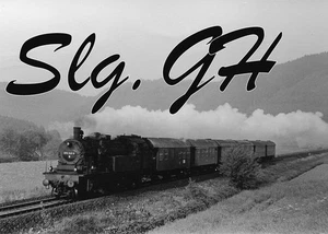 SW Foto Dampflok 078246-6l mit Personenzug kurz vor Sülz 1970 Rtg. Rottweil - Bild 1 von 1