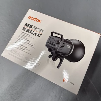 Godox MS300 Studio Strobe Flash 300w With Bowens Mount Softbox - Image 1 of 3
