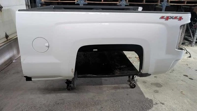 Chevrolet Silverado 2500 2015-19 camioneta pickup de 6'6" caja Summit blanco-GAZ Foto 1 de 4