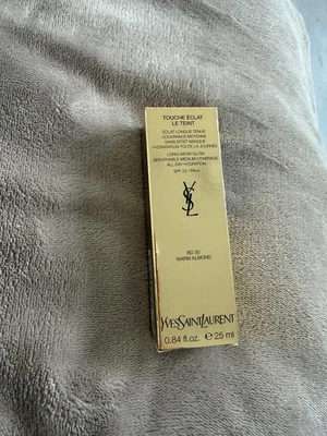 YSL TOUCHE ECLAT LE TEINT Long-Wear GLOW FOUNDATION BR45 COOL BISQUE 25ml *neu* - Bild 1 von 3