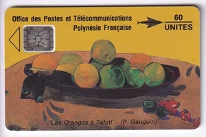 POLYNESIE TELECARTE / PHONECARD .. 60U PF5A SC4 GAUGUIN 10/91 PE32104 TBE C.40€ - Picture 1 of 2