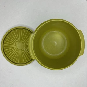 Tupperware Verde Servalier Cuenco con Tapa Verde Aguacate De Colección 886-13 - Imagen 1 de 5