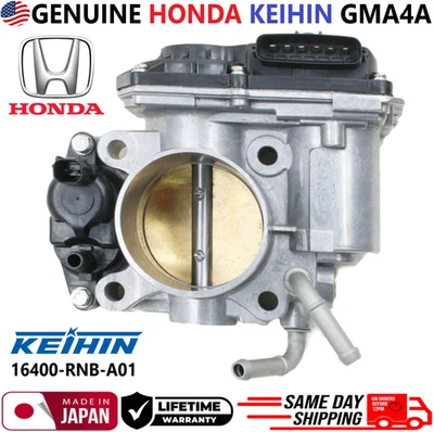 GENUINE HONDA Throttle Body For 2006-2011 Honda Civic 1.8L, GMA4A, 16400-RNB-A01 - Image 1 of 4
