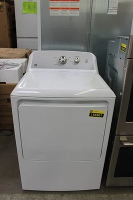 GE GTD38EASWWS 27" White 7.2 cu ft. Front Load Electric Dryer NOB #156961 - Image 1 of 4