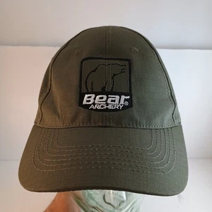 Bear Archery Mütze Baseballkappe verstellbar Herren olivgrün Jagd Outdoor Bogenschießen - Bild 1 von 6