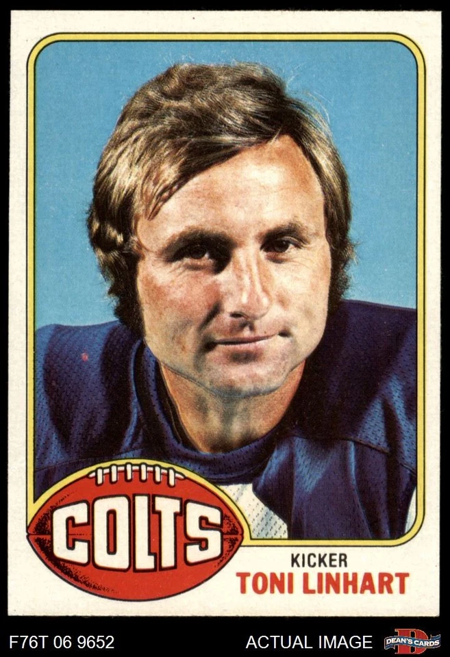 1976 Topps #209 Toni Linhart Colts Austria Technical 8 - NM/MT - Image 1 of 1