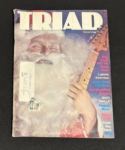 Triad Magazine (Dec 1975, Chicago – WXFM 106) Xmas Rock, Poll Results, Styx - Foto 1 di 4