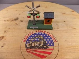 Señal de cruce American Flyer en caja lote #G95 - Imagen 1 de 11