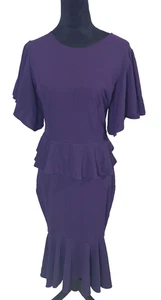 Lila Retro Style Damenkleid Marke Amazon Größe M - Bild 1 von 18