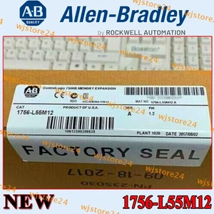 Nuovo PLC-AB 1756-L55M12 /A AB Logix5555 Processore 750KB Memoria 1756L55M12 - Foto 1 di 6