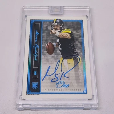 2018 Panini One Football Rookie RC Auto MASON RUDOLPH /35!! - Image 1 of 2