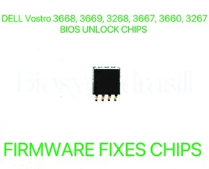 DELL Vostro 3668, 3669, 3268, 3667, 3660, 3267, ADMIN NO PASSWORD BIOS CHIP - Picture 1 of 1