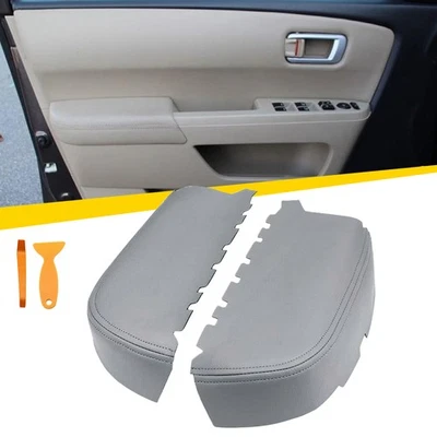 Almohadilla de reposabrazos para cubierta de puerta de coche para Honda Pilot 2009-15 lado del conductor delantero del pasajero Foto 1 de 4