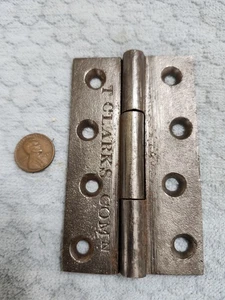 T. Clarks Tight Pin Butt Hinge 4" x  2-3/8" Wide - Picture 1 of 3