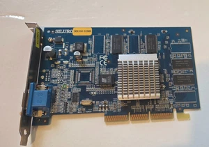 VGA SILURO NVIDIA MX200 32mb TV OUT Graphics Card - Imagen 1 de 3