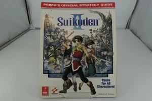 Suikoden II 2 Prima Official Strategy Guide PS1 Konami good  Condition - Picture 1 of 8