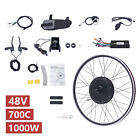 700C Front Wheel Electric Bicycle Conversion Kit 48V 1KW E Bike Motor Kit New 