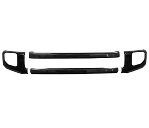 Nueva cubierta de superposición frontal negra brillante/para 2020-2022 Super Duty con nieblas - Imagen 1 de 5