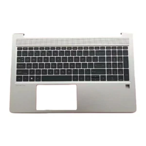 HP ProBook 450 G8 455 G8 Palmrest Case Keyboard Frame w Keyboard M21742-001 - Afbeelding 1 van 2