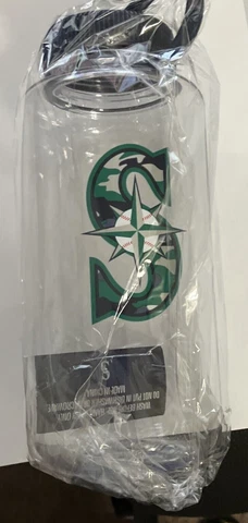 Salute To Armed Forces MLB Seattle Mariners Camo Water Bottle SGA 04/22/2023 Cover