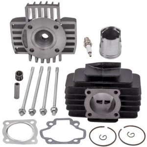 Cylinder Piston Base Gasket Top End Rebuild Kit For Yamaha PW50 QT60 1981-2009 - Picture 1 of 10