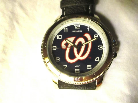 MLB WASHINGTON NATIONALS Wrist Watch - NEW Cover