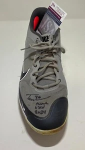 Botín Nike DERECHO #1 Firmado por Tobias Myers 2024 Juego Usado AUTO - JSA - Imagen 1 de 5