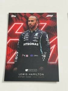 Topps Fórmula 1 2021 F1 Fórmula 1 Se enciende Lewis Hamilton Mercedes AMG  - Imagen 1 de 1