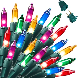 Christmas Lights Outdoor,93.6Ft Multicolor Christmas Tree Lights Outside,450(3X1 - Picture 1 of 7