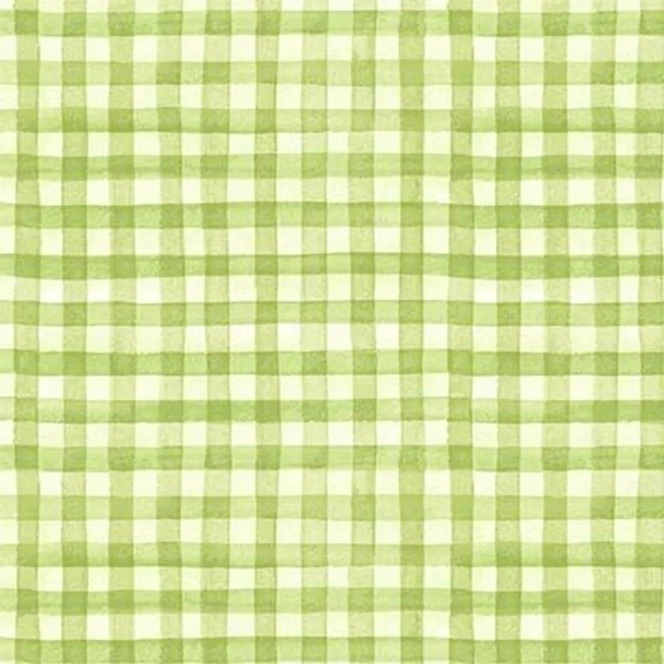 Michael Miller Garden Gingham CX9490 algodón verde Foto 1 de 1