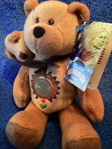 Limited Treasures Sacagawea & Pomp The Golden 2000P Liberty Dollar Münze Bär Neu mit Etikett - Bild 1 von 5
