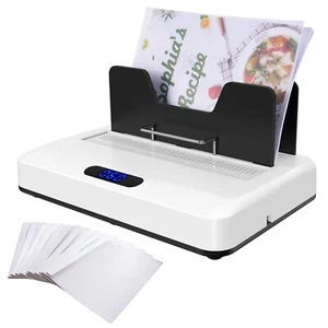 Thermal Binding Machine, No Preheat Time Heat Binding Device with 20PCS - Picture 1 of 2