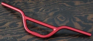 Red Alloy4" BMX HANDLEBARS Vintage Prewar Schwinn MTB Cruiser Bike Fixie Bicycle - Picture 1 of 6