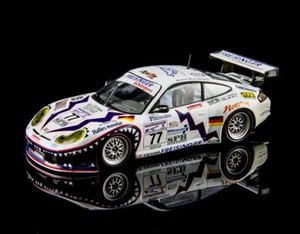 Minichamps Porsche 911 GT3RS #77 - Jeannette / Dumas - 7th Le Mans 2001 - 1/43 - Picture 1 of 2