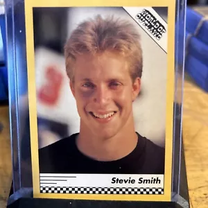 1991 World of Outlaws Racing, Steve Smith # 5, In Protective Top Loader Sleeve. - Picture 1 of 2