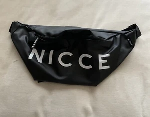 NICCE ZERO bum bag, Waist Bag, Crossbody Black One Size - Picture 1 of 4