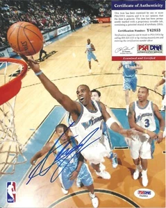 Antawn Jamison Signed Auto 8x10 Photo Washington Wizards PSA/DNA COA UNC Heels - Picture 1 of 2