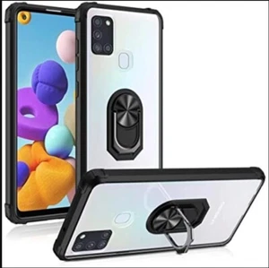 Schutz Hülle in Militärqualität für Samsung Galaxy A21S 360 Grad drehbar Ring - Bild 1 von 1