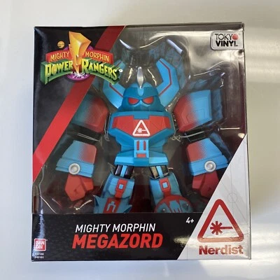 MIGHTY MORPHIN MEGAZORD BANDAI 2018 NERDIST TOKYO VINYL NIB - Image 1 of 4