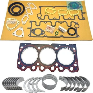 Gasket Set + STD Main Bearing +Rod Bearing Set for Deutz F3L1011 F3L1011F Engine - Picture 1 of 4