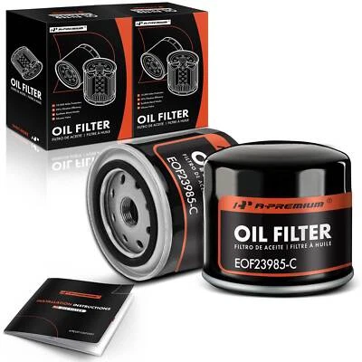 2Pcs Engine Oil Filter for Chevrolet Corvette Eagle Mitsubishi Peugeot 10K Miles - Image 1 of 4