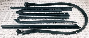 1965-1970 Buick Electra Olds 98 Cad DeVille Convertible Top Weatherstrip 7 PcKit - Picture 1 of 6