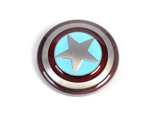 Captain America Belt Buckle for Leather Belts Without Buckles - 1.5" Wide - Picture 1 of 3