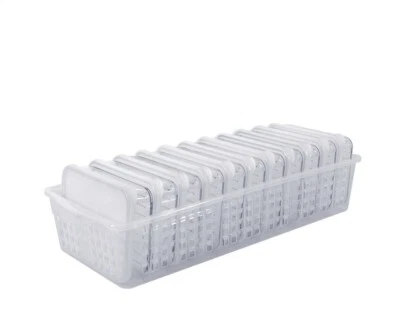 Express] Korean Silicook Food Storage Containers 11 Tray 1 Set Refrigerator 실리쿡 - Image 1 of 3
