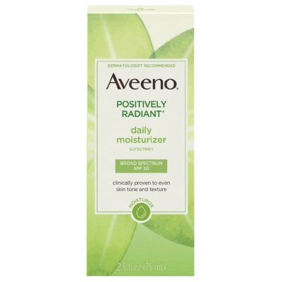 Aveeno Naturals Positively Radiant Daily Moisturizer SPF 30 2.3 oz. - Image 1 of 2