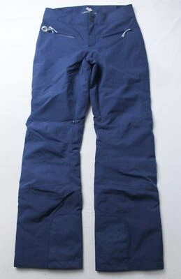 Pantalones de nieve Obermeyer Bliss para mujer con bolsillo con cremallera LC7 azul marino medianoche talla 10 nuevos con etiquetas Foto 1 de 4
