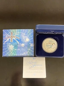 2004 Antarctic Territory - MAWSON STATION - 1oz Silver Proof Coin - Perth Mint - Picture 1 of 9