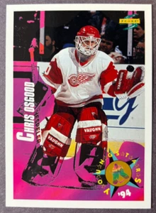 1994-95 Score Young Stars #256 Chris Osgood Detroit Red Wings - Picture 1 of 1